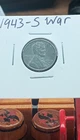1943-S Lincoln Wheat Steel Small Cent San Francisco Mint