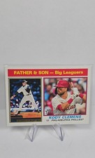 2025 Topps Heritage - Father & Son - Big Leaguers Roger Clemens, Kody Clemens...