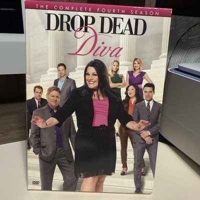 Drop Dead Diva: The Complete Fourth Season 4 (DVD, 2013) With Slipcover