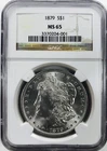 1879 MORGAN DOLLAR! NGC MS65! UNREAL! MUST HAVE! SPECTACULAR! AMAZING! NR #VIP67