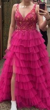 Ellie Wilde Prom Dress EW35059 Pink Size 4