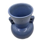 Rare Early HAEGER Art DECO Semi Gloss Blue POTTERY Classic Urn Design #1 — photo 3