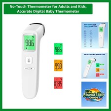 No-Touch Thermometer for Adults and Kids, Accurate Digital Baby Thermometer