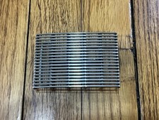 Custom Made Stainless Steel Belt Buckle Rectangular 3-1/4" x 2-1/4" Clean Lines