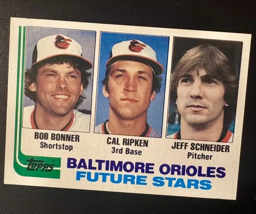 1982 Topps - Future Stars Cal Ripken #21 (RC) Orioles rookie card