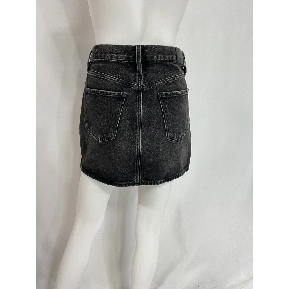 Minifalda de mezclilla negra Citizens Of Humanity 'Beatnik' talla 24 Foto 3 de 4