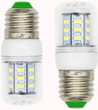 2Pcs LED Refrigerator Light Corn Bulb E27 3.5W For Frigidaire Kenmore 5304511738
