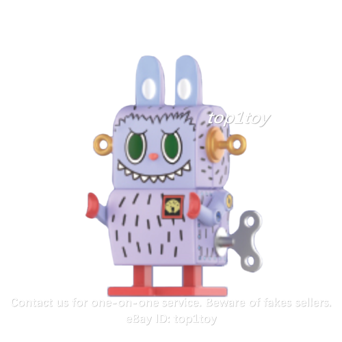 POP MART x LABUBU The Monsters Toys Clockwork Walking Robot