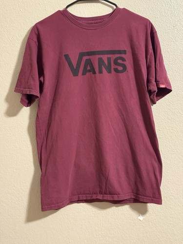 Vans, Vintage Vans Burgundy Shirt Men’s M