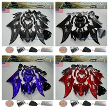 Fairing Kit W/ Bolts For Yamaha YZF R6 2006-2007 YZF-R6 ABS Injection Bodywork