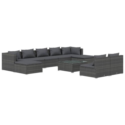 Tidyard 10 Piece Garden Set Garden Furniture Set Patio Backyard Terrace E8E6 - Picture 2 of 12