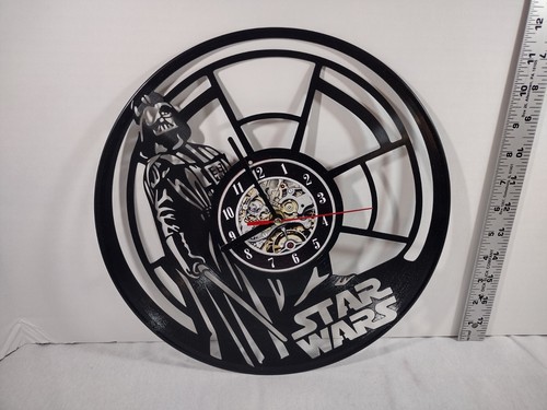 Star Wars Darth Vader Vinyl Schallplatte Wanduhr - Bild 2 von 4