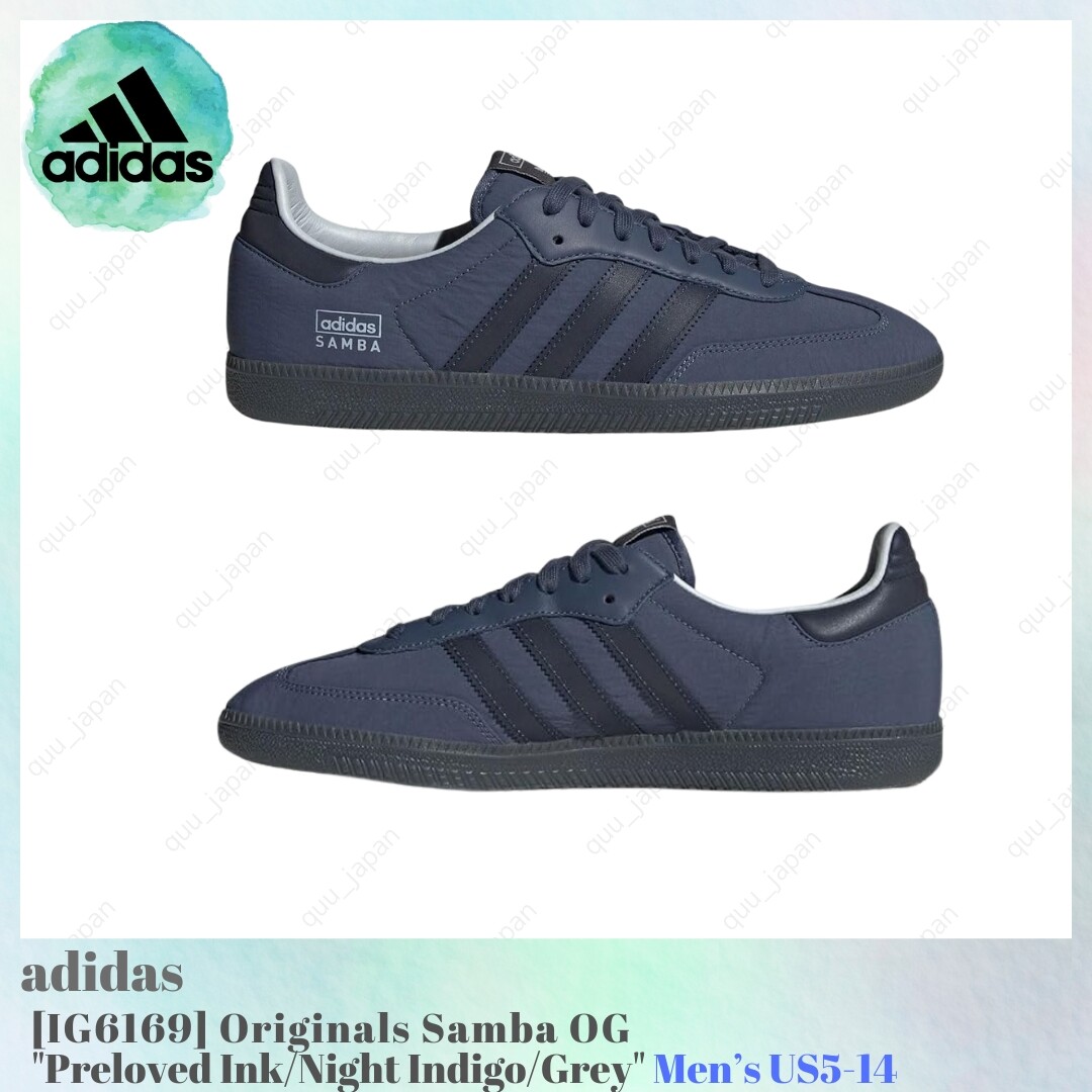 ★アディダス★SAMBA OG★IG6169★Preloved Ink Night Indigo adidas Originals Samba OG Preloved Ink Night Indigo Grey