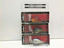 Lucky Craft FAT CB B.D.S. 2 - MIXED COLORS - Discontinued - Lot Of 3 - L@@K !!