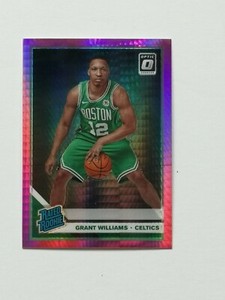 2019-20 Donruss Optic #157 Grant Williams Hyper Pink Prizm Rated Rookie RC