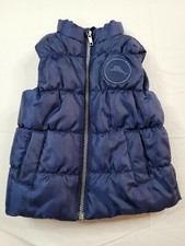 Tommy Bahama Vest Toddler Size 18 Month 18M Blue Full Zip Puffer Coat Baby CUTE