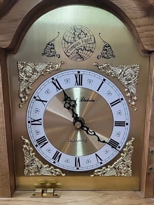 Daniel Dakota “Tempus Fugit” Mantle Clock | eBay