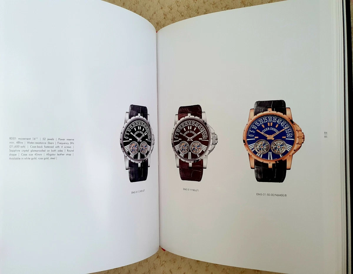 Roger dubuis watch best sale catalogue