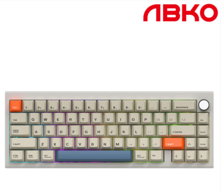 ABKO CIDOO V65 PRO VIA Wired and Wireless Mechanical Keyboard