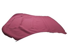 Fits Porsche 997 Cabriolet Soft Top 2002-2012 Haartz Burgundy Canvas
