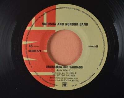 NATUSHA AND KONDOR BAND Urubamba Rio Sagrado / El La Engano LATIN 45 CBS