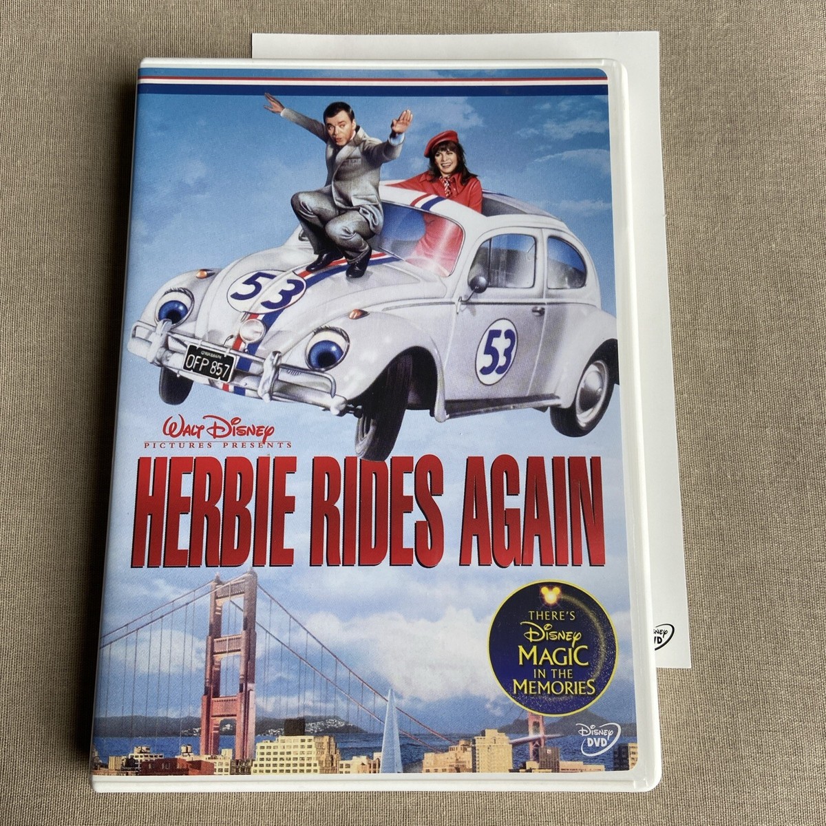 Walt Disney: Herbie Rides Again (2) (DVD 1974 + Guide) Sequel '63