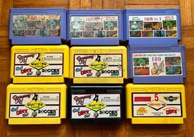 Famicom famiclone cartridges NES CODEMASTERS DIZZY MICROMACHINES