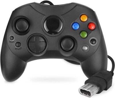 Wiresmith Classic Wired Original Xbox S-Type Controller - Black