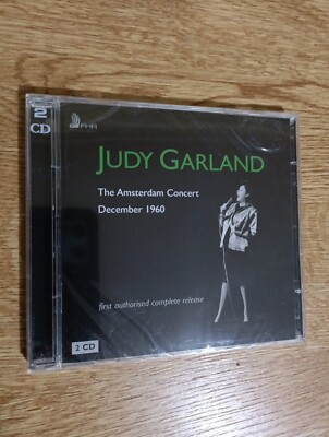 JUDY GARLAND - The Amsterdam Concert - Dezember 1960 - 2 x CD - **VERSIEGELT/ NEU**
