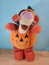 Disney Winnie the Pooh Tigger Halloween Pumpkin Costume Plush 14"