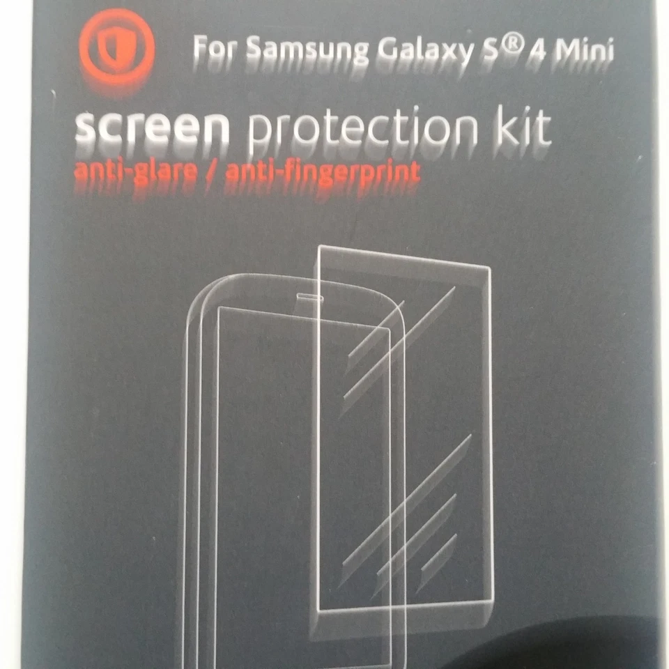 Ventev Anti-Glare Fingerprint Screen Protector 2pk for Samsung Galaxy S4 Mini  - Image 2 of 4