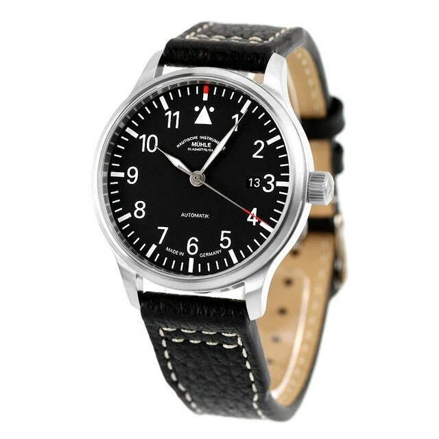 Reloj Automático Hombre Muhle Glashutte Terrasport II M1-37-44-LB Negro 72g Sin Usar Foto 3 de 4