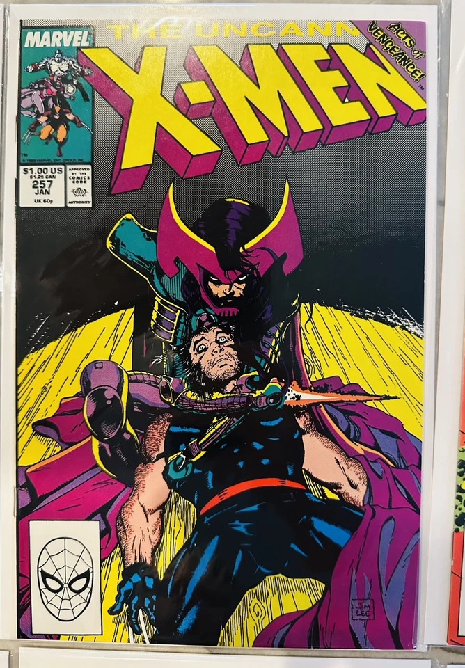 Uncanny X-Men Juego Completo Jim Lee Run Lote 248 256 257 258 267 268 269 270 271 272 Foto 4 de 4