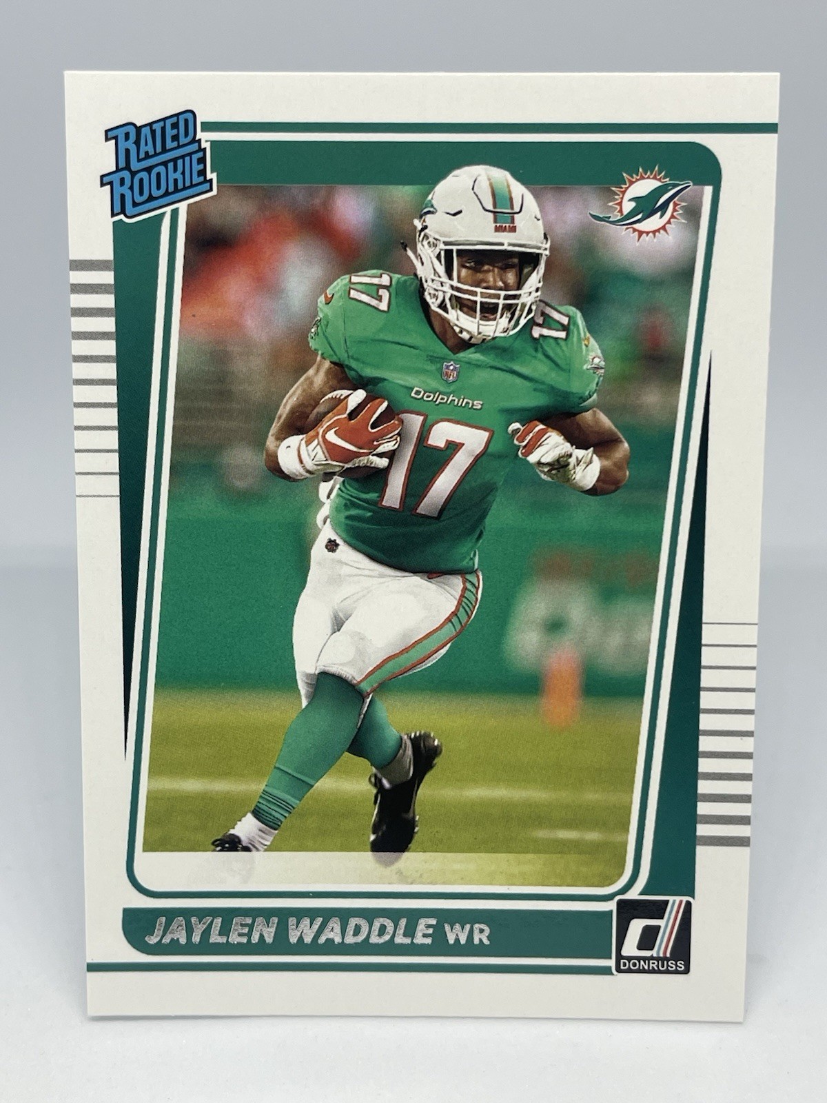 JAYLEN WADDLE 2021 Donruss RATED ROOKIE #263 NFL Alabama Miami Dolphins RC
