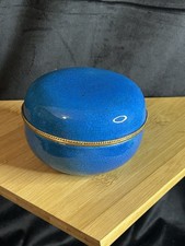 Bonbonnière en porcelaine craquelée de Sèvres par Paul Milet (1870-1950) 1900