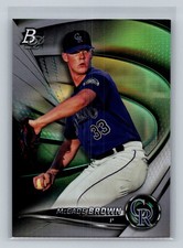 2022 Bowman Platinum #TOP-36 McCade Brown Top Prospects Emerald Ice Foilboard