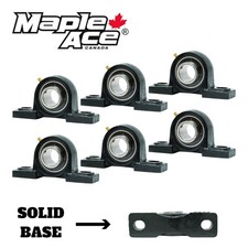 UCP208-24 Pillow Block Bearing 1-1/2" Bore, 2-Bolt Self-Aligning Solid Base Qty6