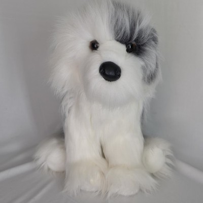 Douglas Cuddle Toys Willard English Sheepdog Plush 16'' Stuffed Animal Retired