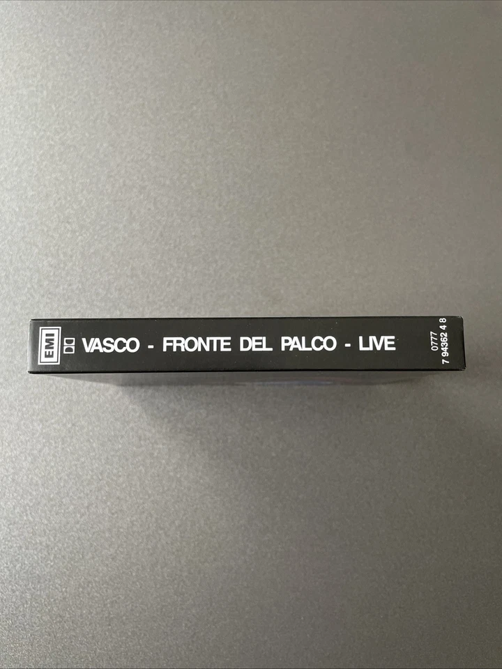 VASCO ROSSI FRONTE DEL PALCO MC MUSICASSETTA NON SIGILLATA PERFETTA RARA - Immagine 4 di 4