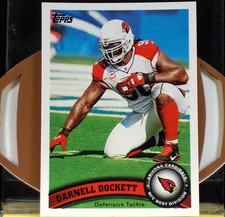 2011 Topps Football Card # 416 *** DARNELL DOCKETT *** Arizona Cardinals