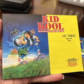 NES Kid Kool And The Quest For The Seven Wonder Herbs, 1990 Tested Original 