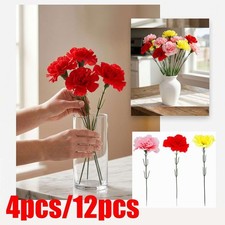 Artificial Flowers Carnation Flower , Silk Carnations Flower Bouquets