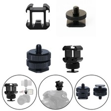 Mehrzweck Dreifach Blitzschuh Halterung Adapter für Kameras und Zubehör