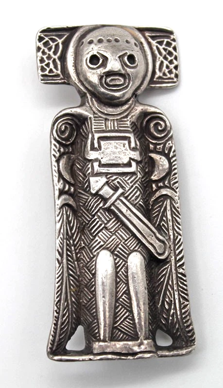 David-Andersen without Stone Sterling Silver Fine Brooches & Pins