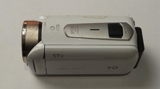 Canon Vixia HF R500 White Full HD Digital Video Camcorder w/ Battery