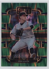 2024 Panini Select Concourse Green Flash Prizm Josh Knoth #16 0t4u