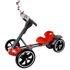 Electric Go Kart for Kids 3-6 yrs , Foldable 4-Wheel Go Kart W/390W W/Music