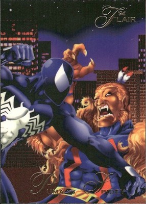Puma Vs Spider-Man 1994 Flair Marvel Comics #49 Origin of Puma