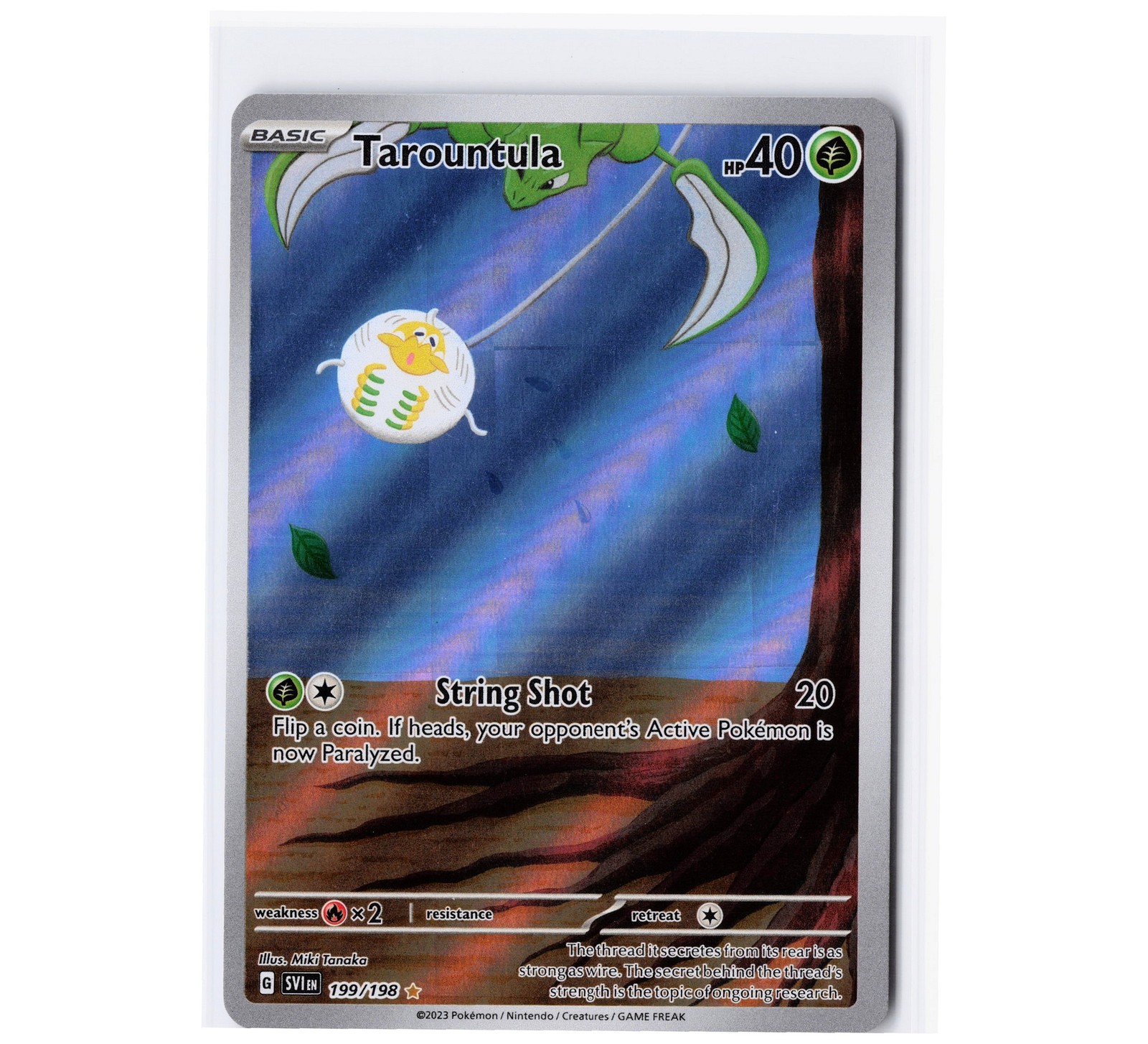 Tarountula 199/198 I Holo SVI NM SV01: Scarlet & Violet Base Set Pokemon
