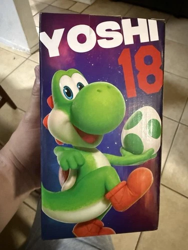 Nintendo Yoshi Dodgers Baseball Uniform Super Mario Galaxy Movie Bobblehead #18